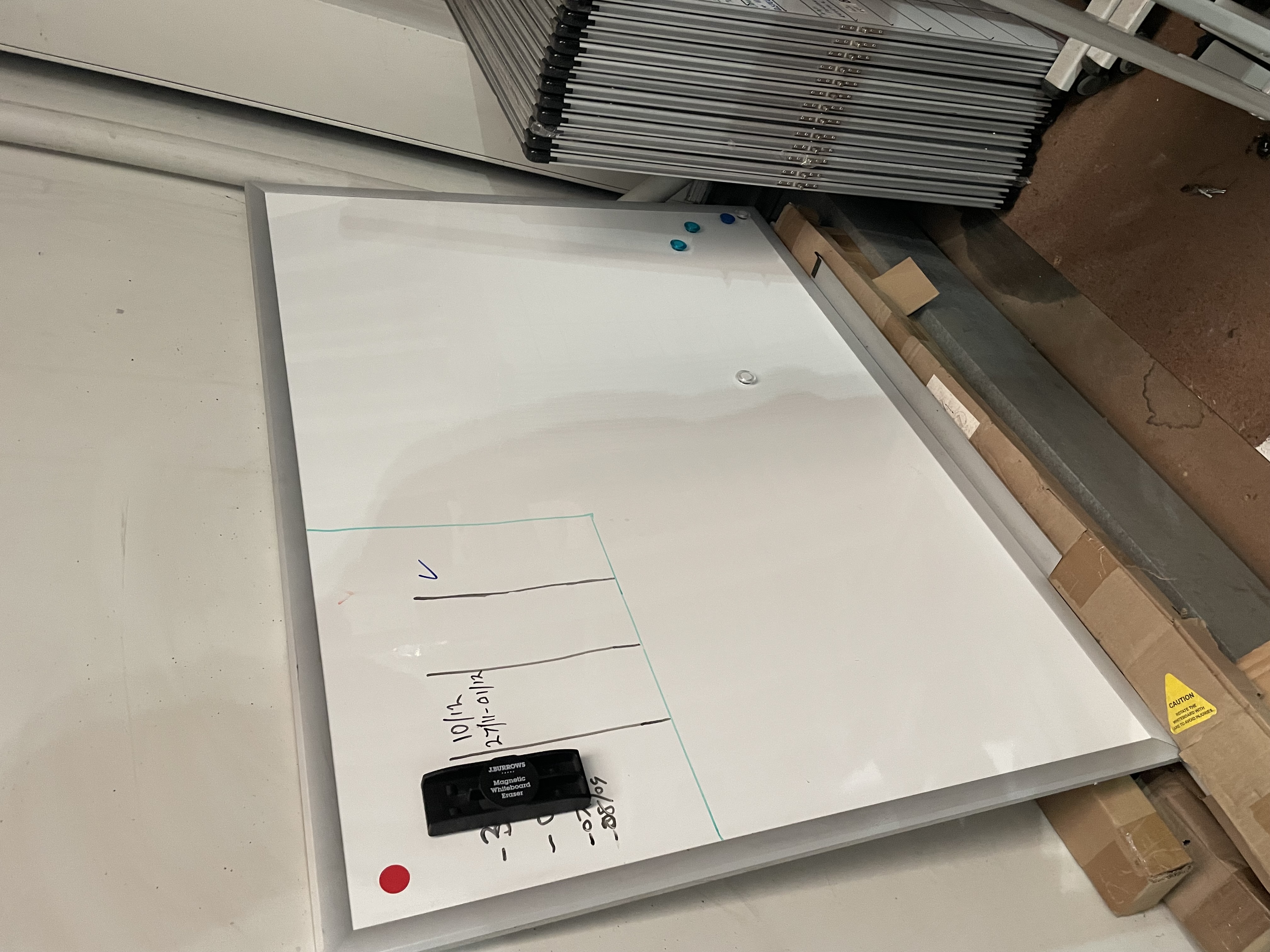 Mobile Whiteboard w/ Stand