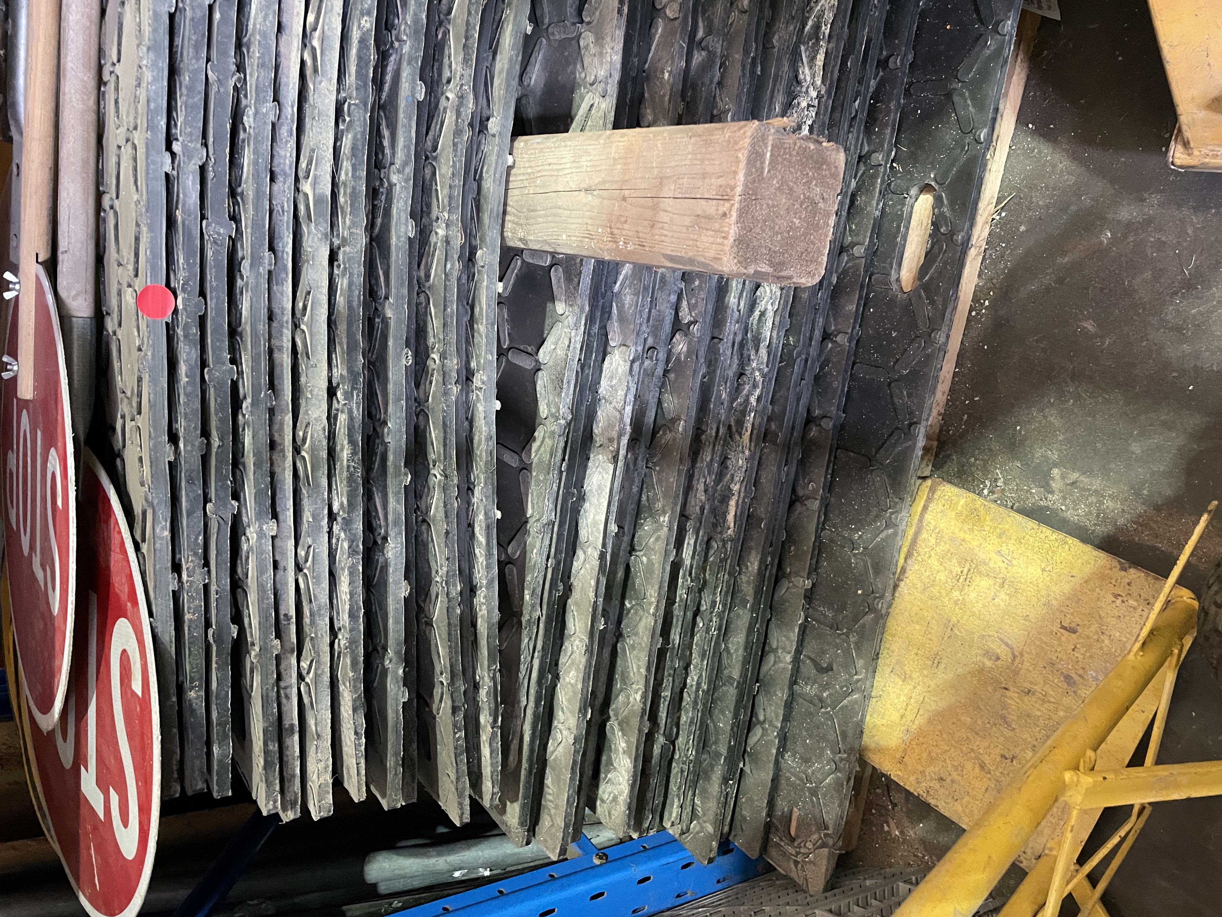 Rubber Impact Road Mats