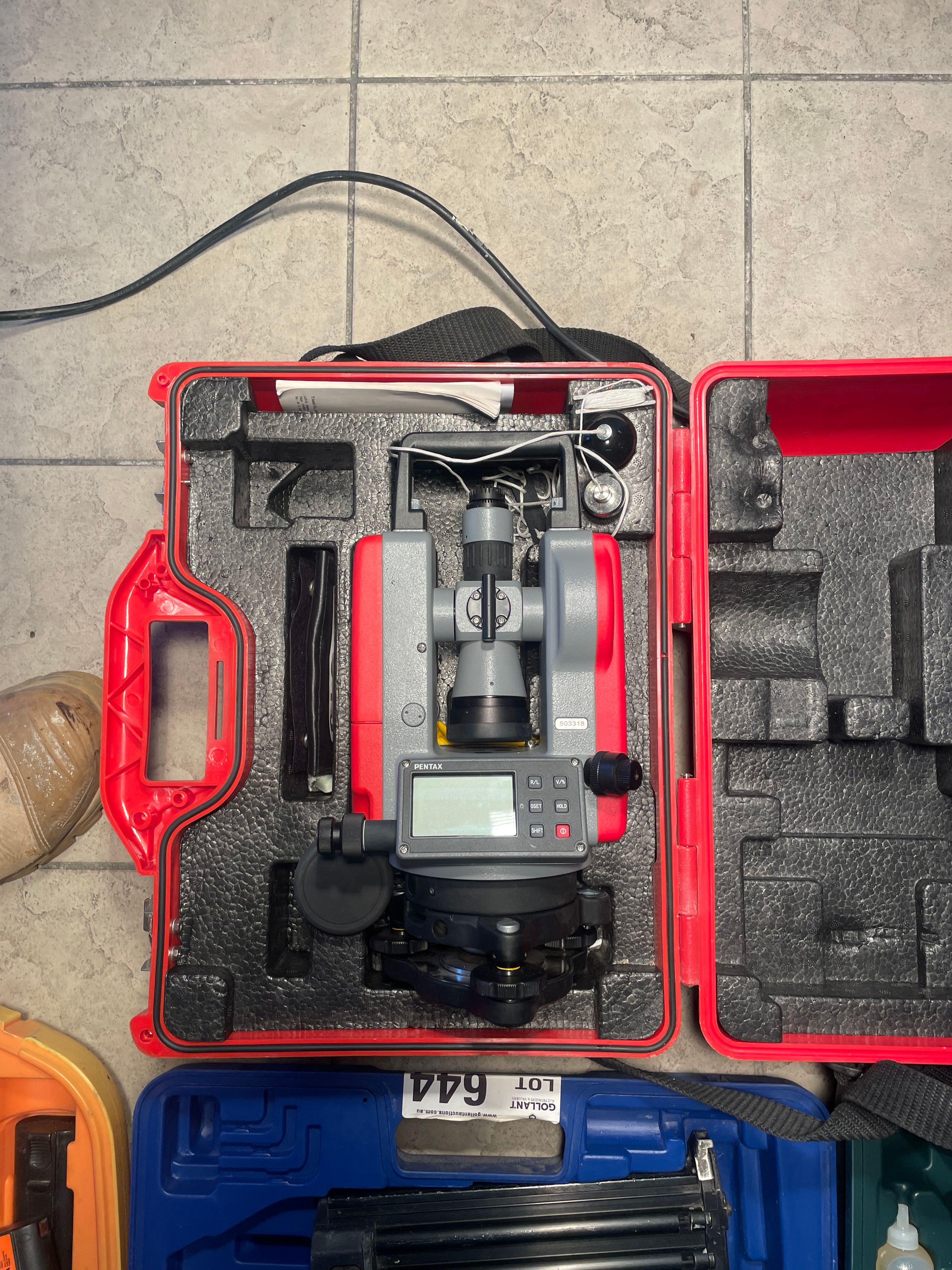 Pentax ETH-505 electronic theodolite