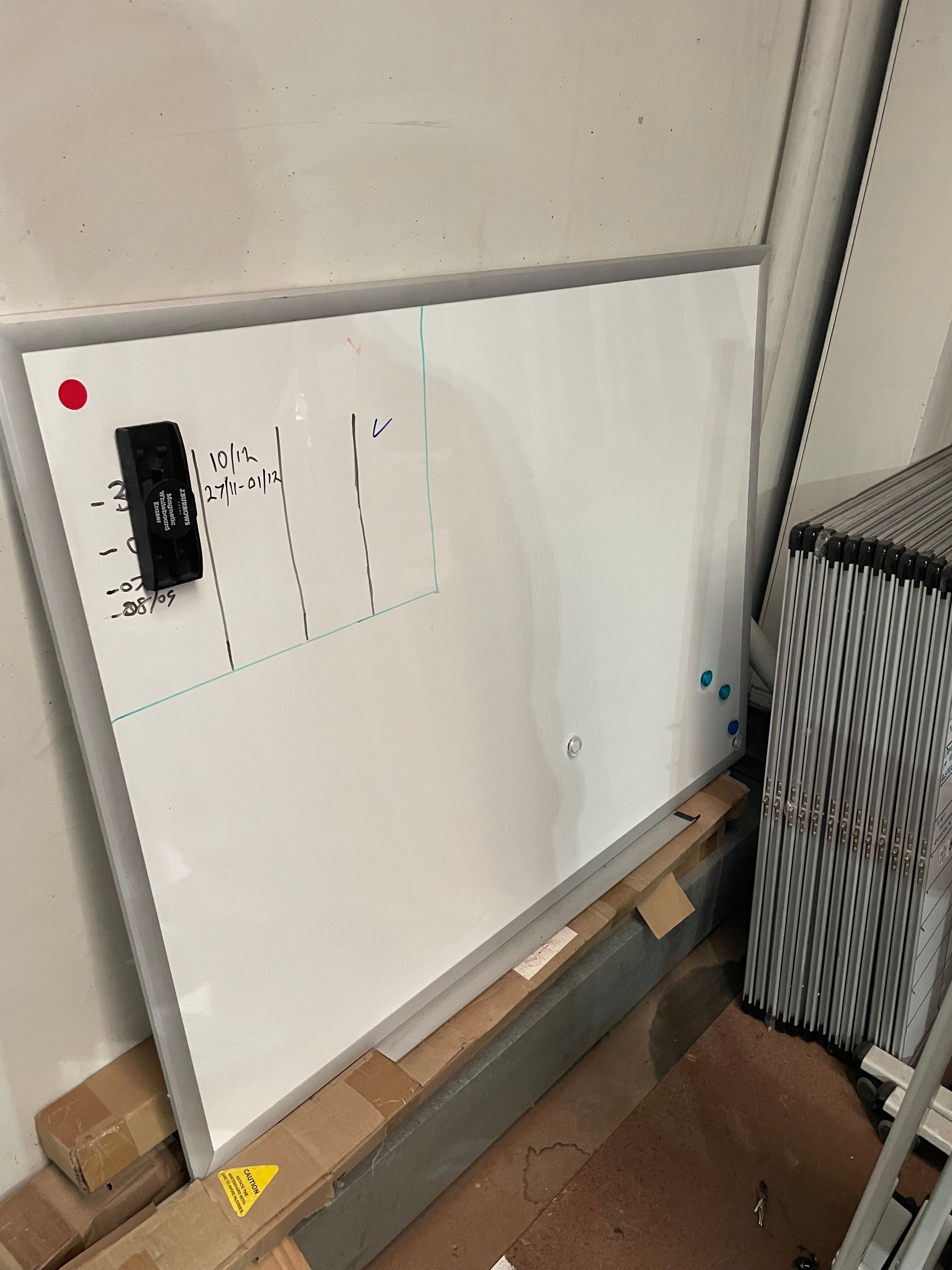 Mobile Whiteboard w/ Stand