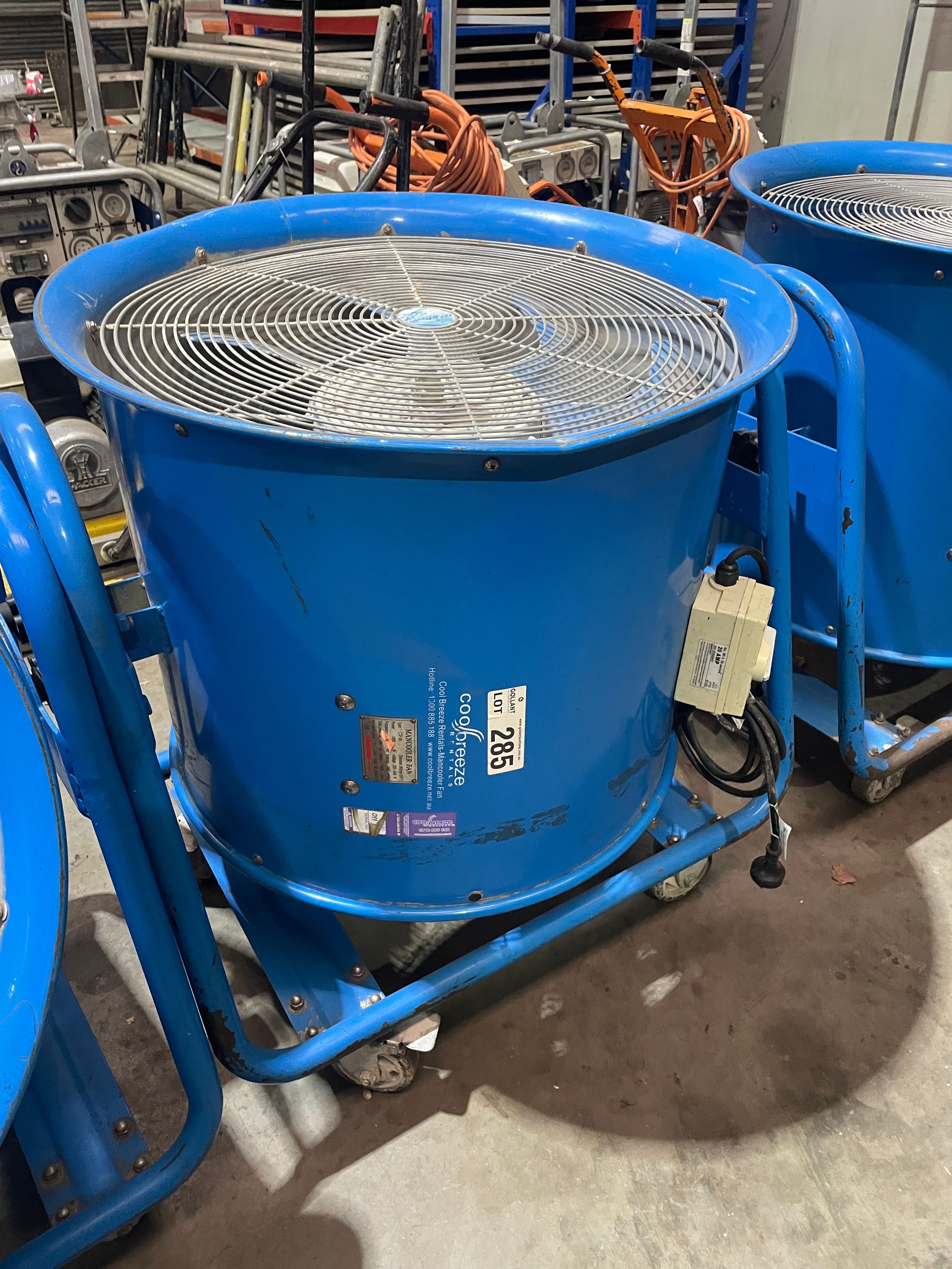 Cool Breeze Industrial Portable Fan