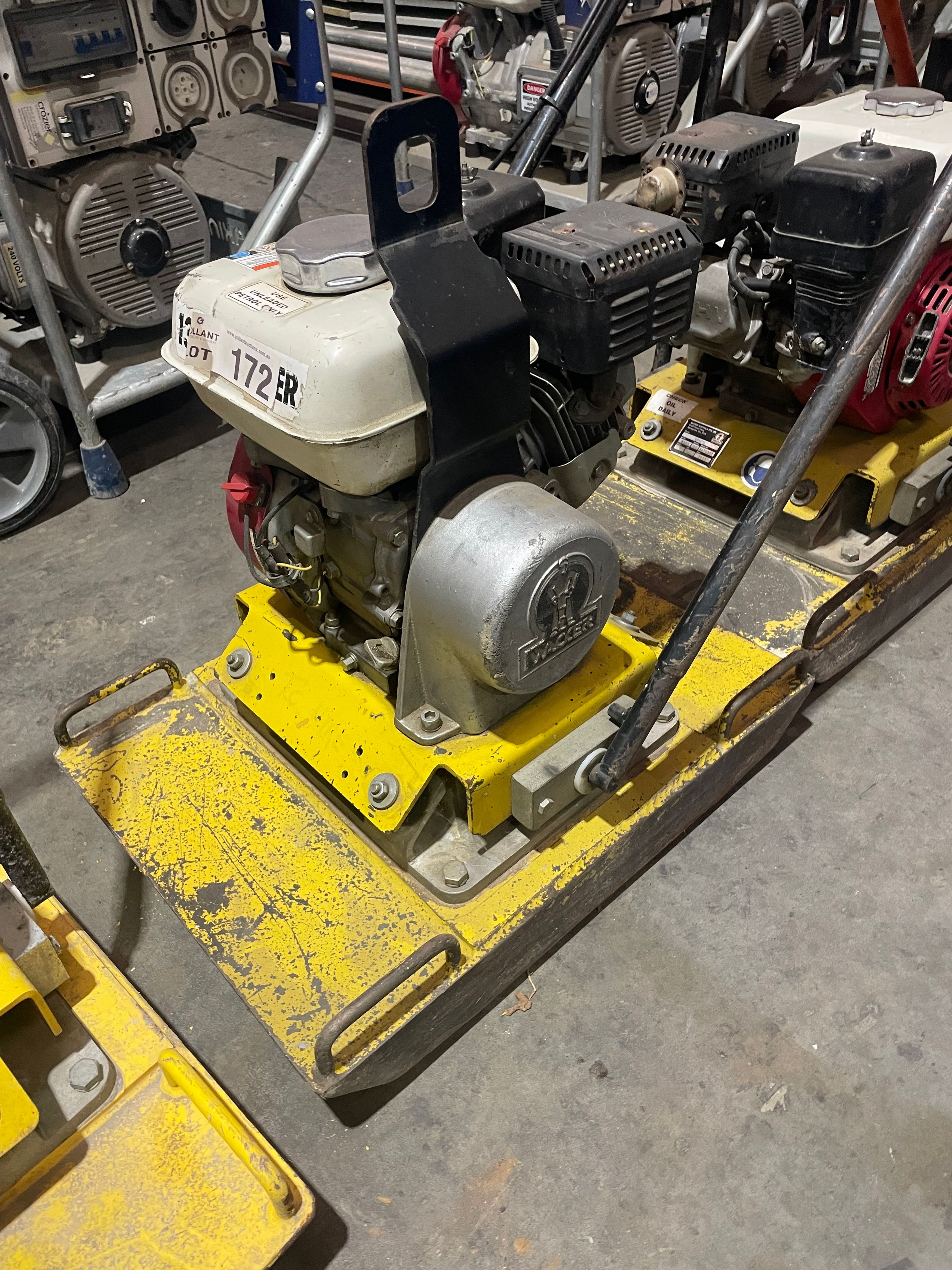 Wacker Compaction Plate