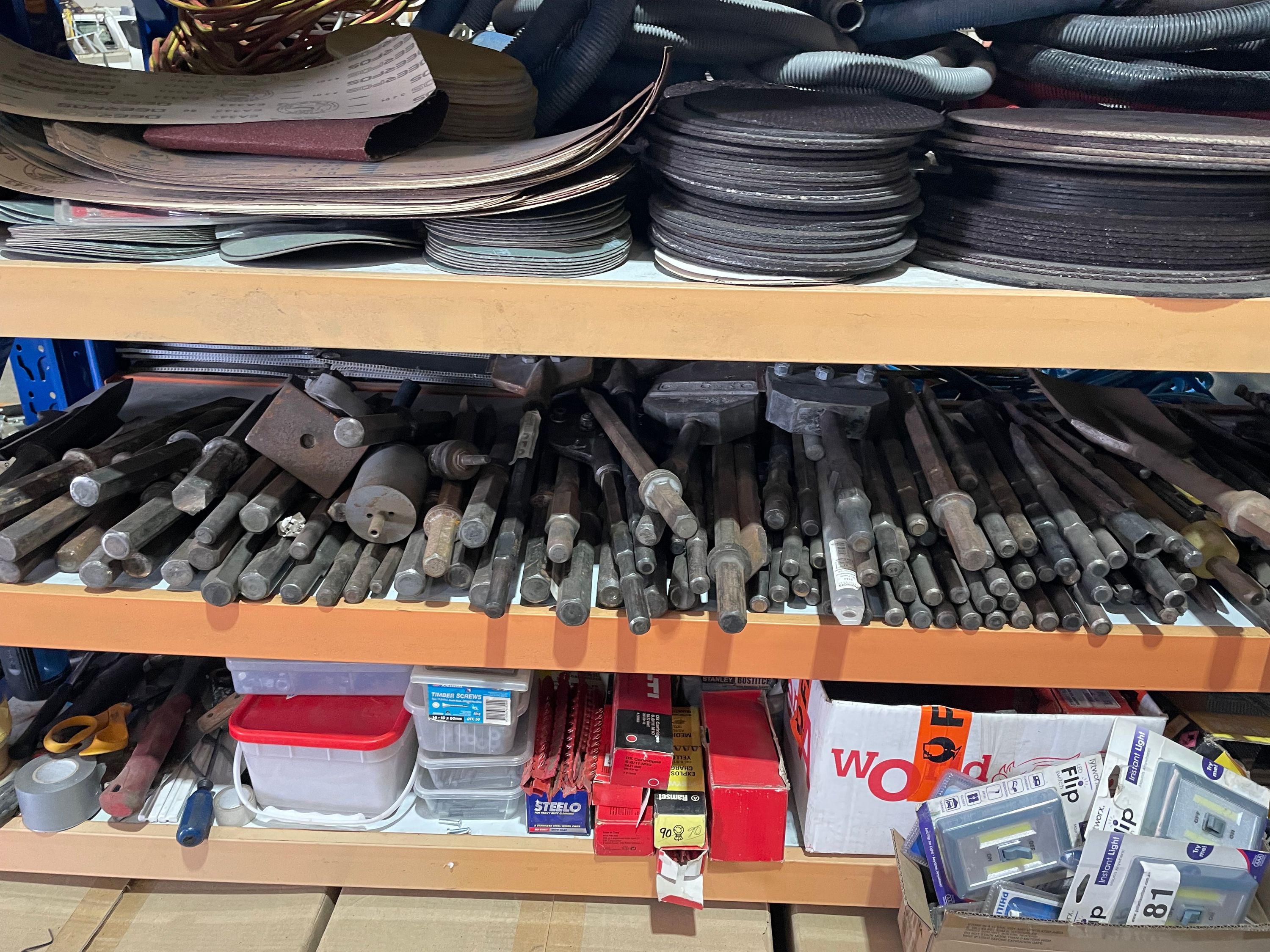 Demolition Jackhammer Bits