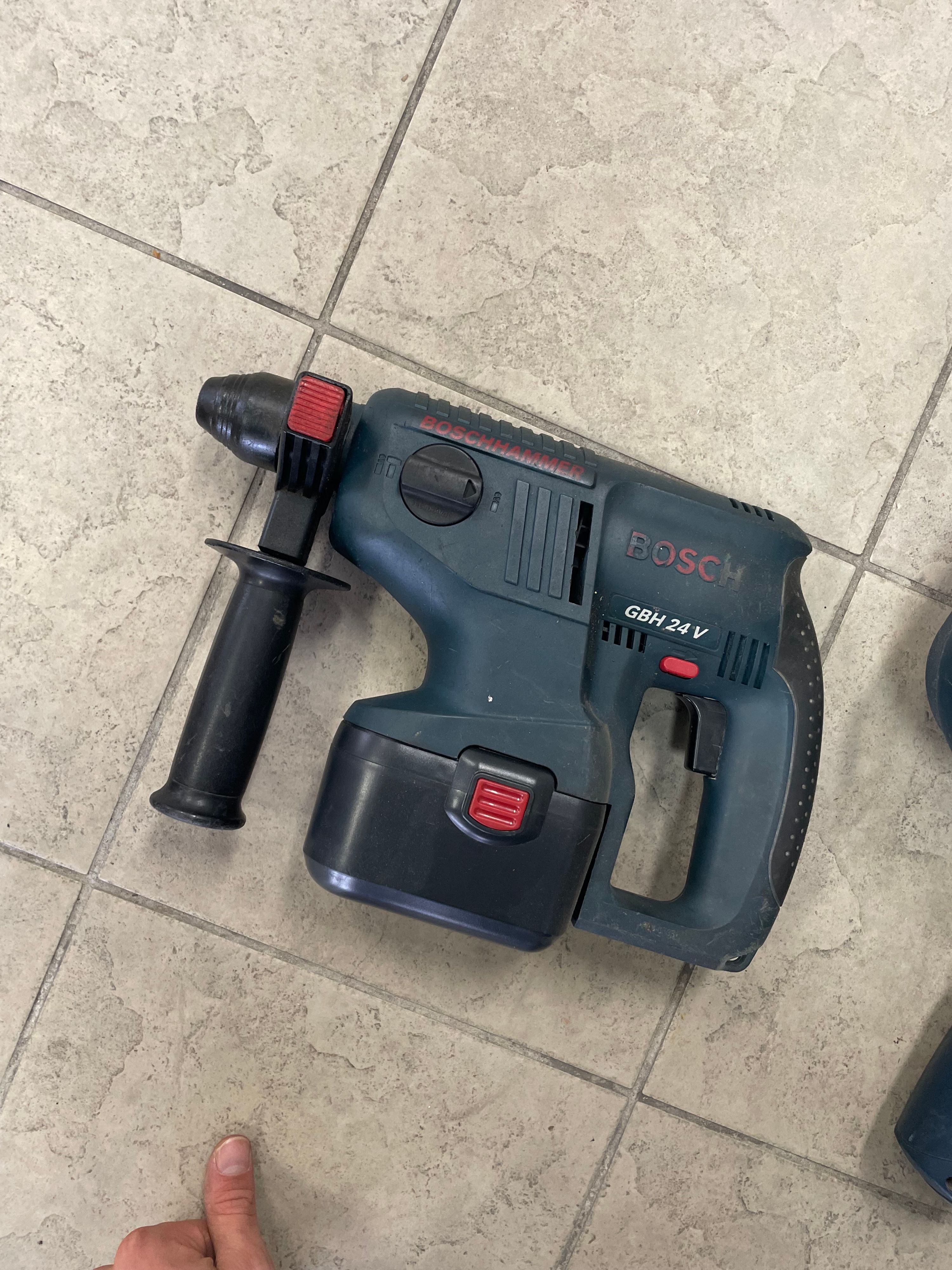 Bosch GBH 24 VRE Cordless Rotary Hammer Drill