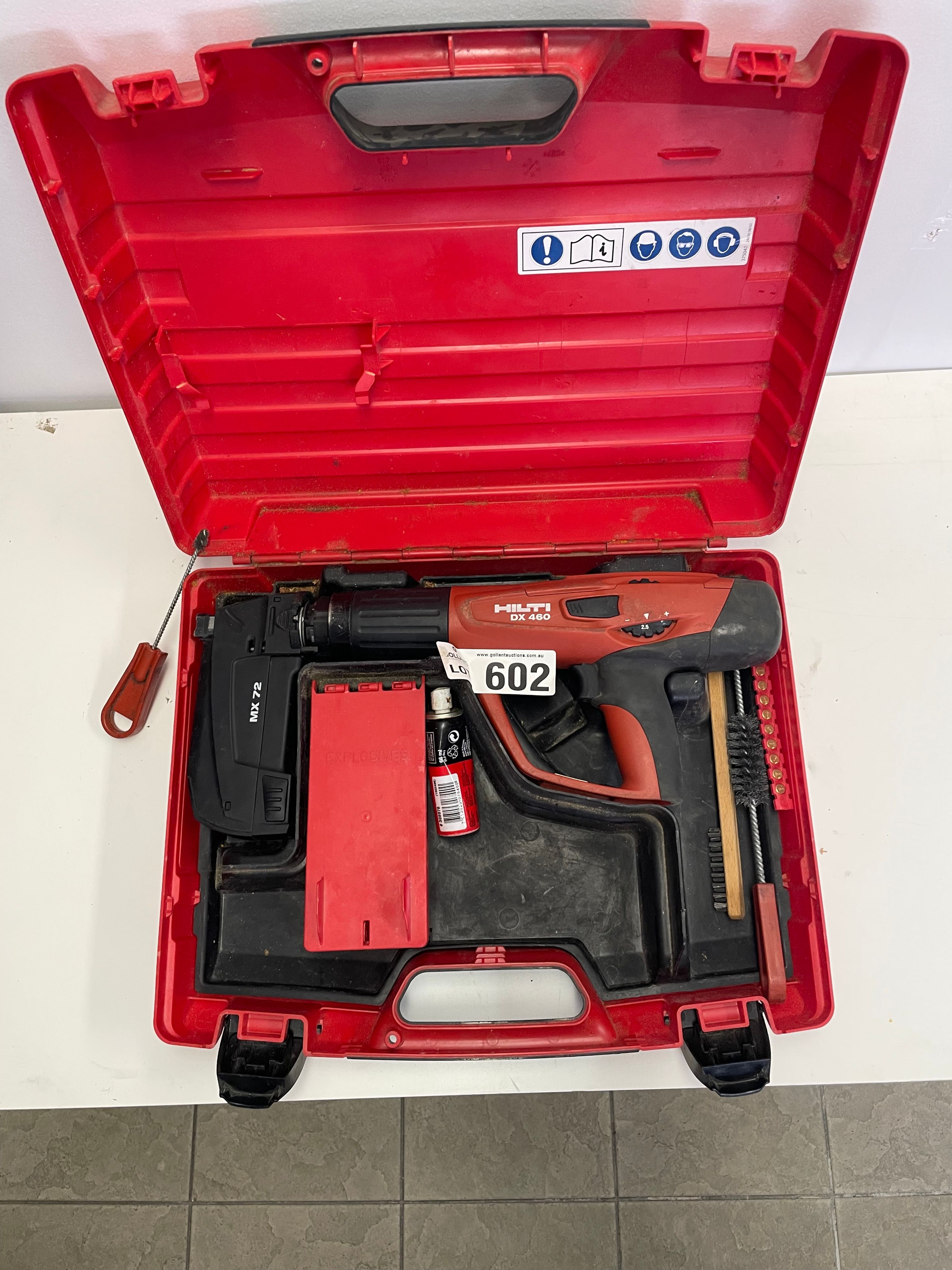 Hilti DX 460 Powder-Actuated Fastening Tool